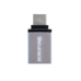 Перехідник Borofone BV3 OTG USB - Type-C (Сталевий)