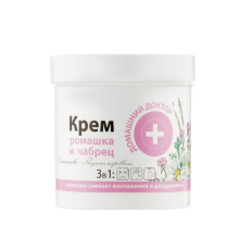 Крем для тіла Домашній Доктор З ромашкою і чебрецем 250 мл