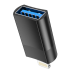 Перехідник Hoco UA17 iP Male to USB female USB2.0 adapter (Чорний)