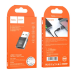 Перехідник Hoco UA17 USB Male to Type-C female USB2.0 adapter (Чорний)