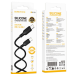 Кабель USB Borofone BX113 Silicone Type-C to Type-C 60W 3m (Чорний)