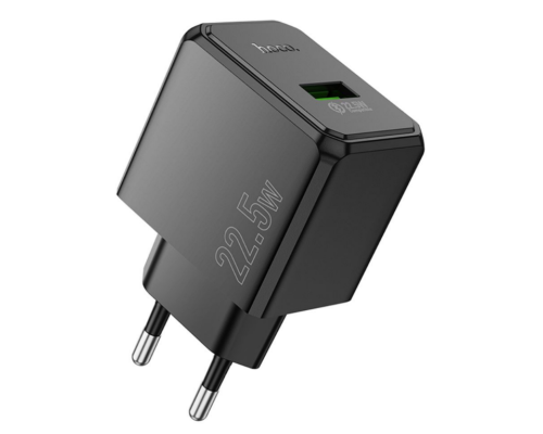 Мережевий Зарядний Пристрій Hoco CS17A 1USB Multi-Protocol 22.5W (Чорний)