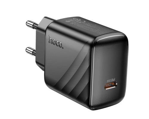 Мережевий Зарядний Пристрій Hoco CS24A 1USB-C PD/QC 25W (Чорний)
