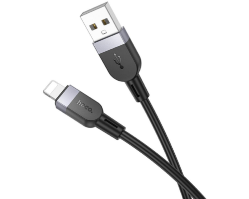 Кабель Hoco X109 Silicone Lightning 2.4A 3m (Чорний)