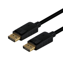 Кабель DP to DP 2.1V 4K/240Hz 1m (Чорний)