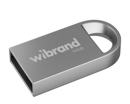 USB флеш-накопичувач Wibrand 16gb Lynx (Срібло)