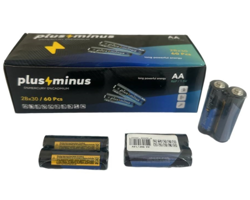Батарейка R06 AA Plus-minus 1шт