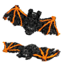 Підвісний декор "Кажан"на Halloween 45*20см 945