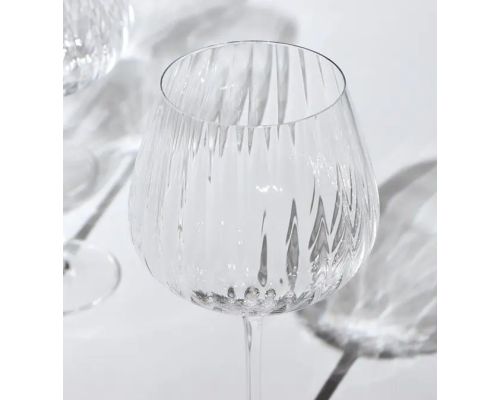 Набір келихів для вина 640мл (по 2шт) 664091L AVA «Crystal Bohemia» Columba Optic - Набір кели