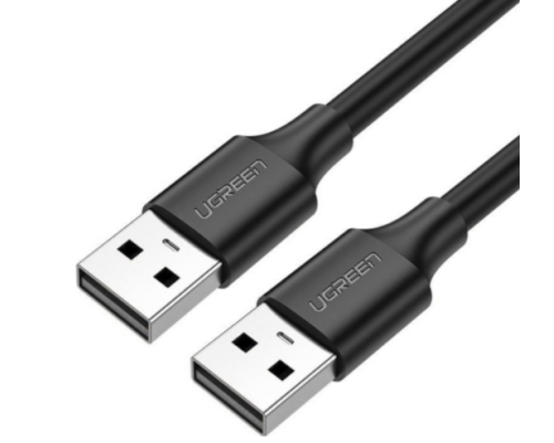 Дата кабель USB 2.0 AM/AM 0.5m US102 black Ugreen (10308)