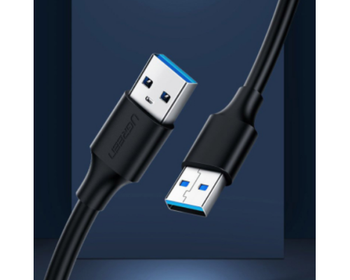 Дата кабель USB 2.0 AM/AM 0.5m US102 black Ugreen (10308)