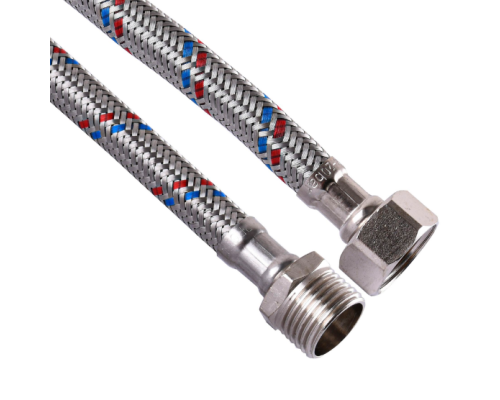 Шланг нержавіюча сталь ECO FIX 1/2″х1/2″ ЗВ 1,5 м EPDM