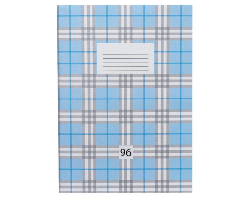 Книга канцелярська А4 "Графіка" 96арк., клітинка, офсет, скоба
