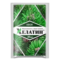 Мінеральне добриво Хелатин Хвоя 30мл