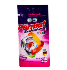Purmat color порошок для прання 10 кг п/е / засіб мийний для прання порошкоподібний