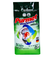 Purmat universal порошок для прання 10 кг п/е / засіб мийний для прання порошкоподібний