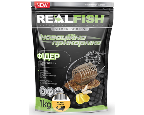 RealFish Фідер Ваніль Бісквіт 1кг